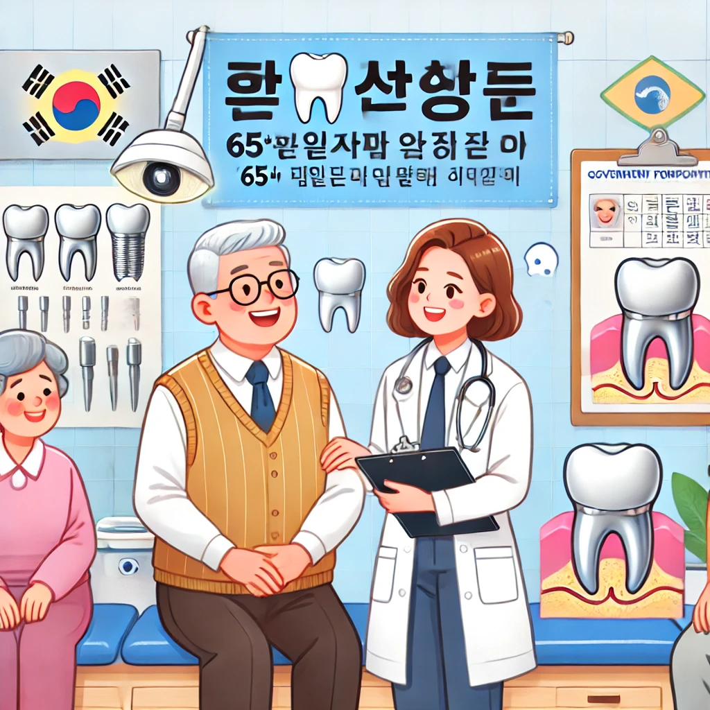 65세 이상 임플란트 정부지원 방법 ❘ 2025년 기준 조건 및 신청절차