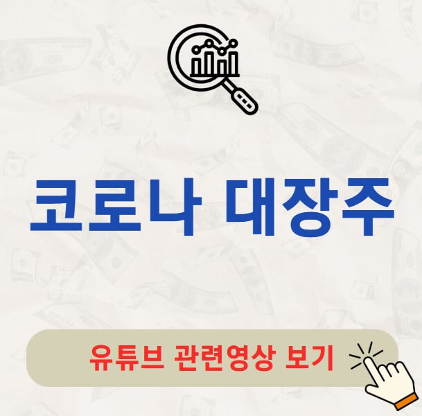 코로나 대장주