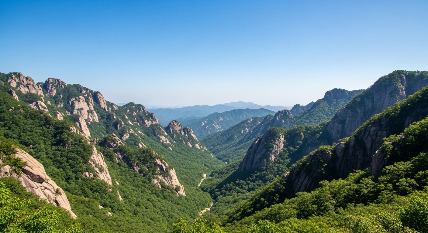 대자연의 절경을 보여주는 산천