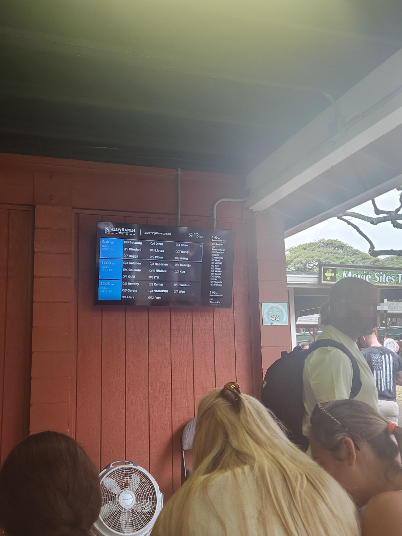 하와이 쿠알로아랜치 그로운 투어 ( 농장 투어 )