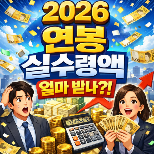 2026 연봉 실수령액