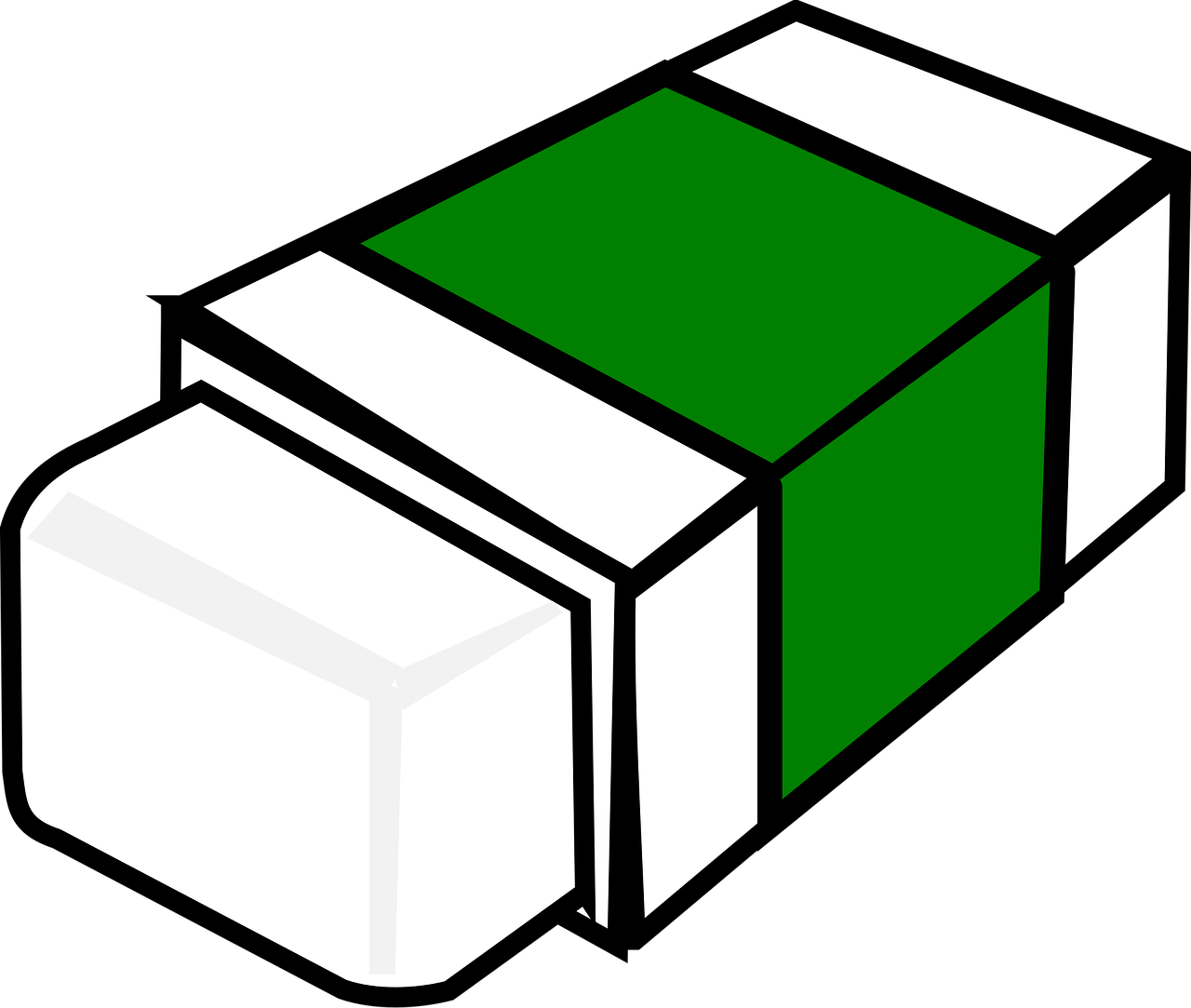 점토 지우개로 만든 조각품