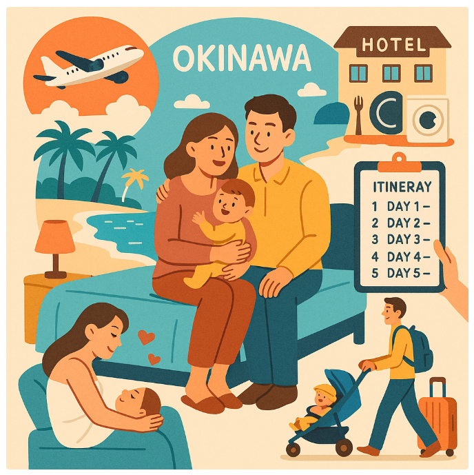 육아휴직 중 떠나는 가족여행, 오키나와가 답이다