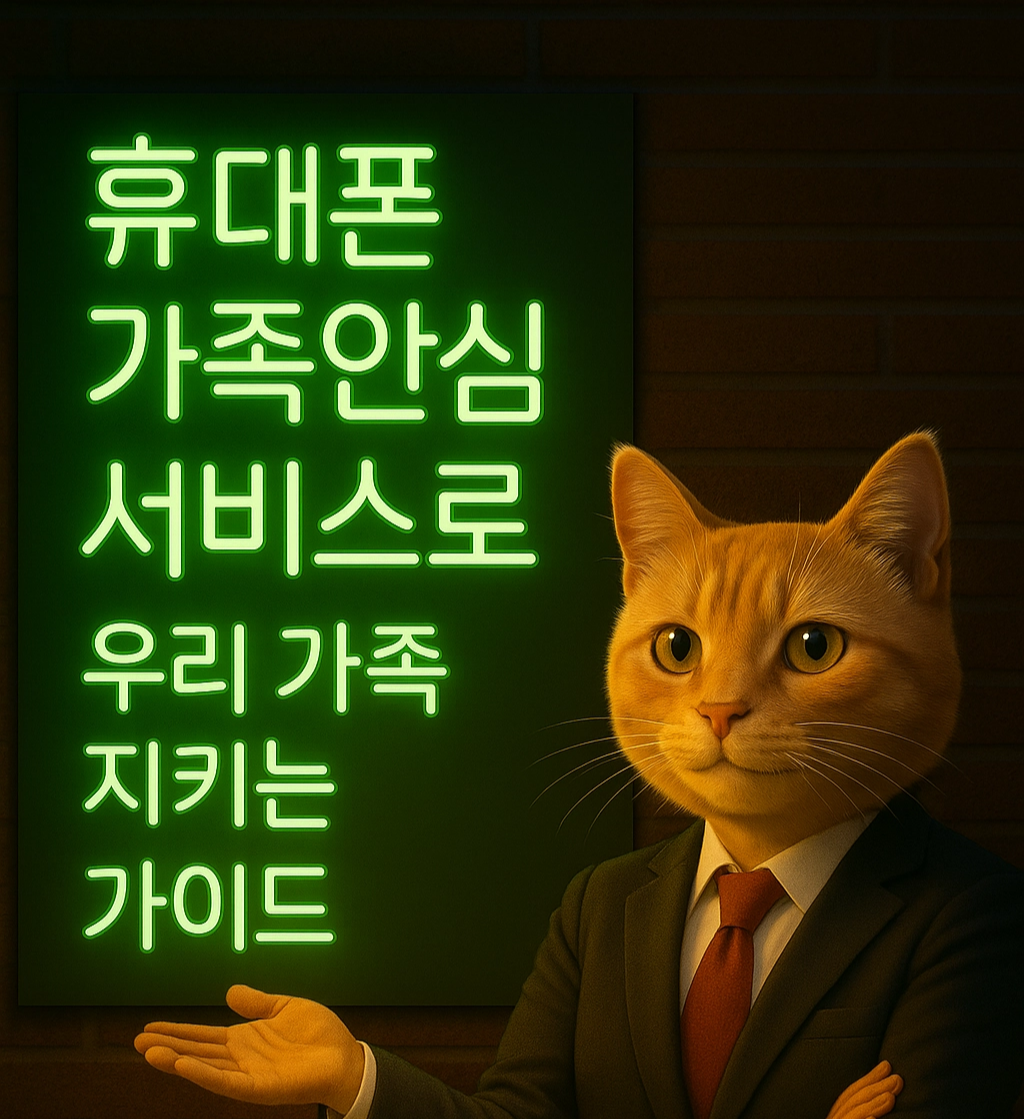 휴대폰 가족안심 서비스로 우리 가족 지키는 가이드