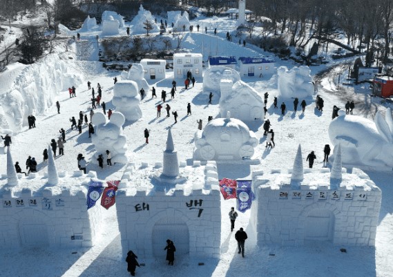 태백산 눈 축제