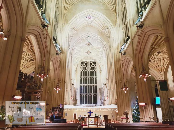 Bath Abbey Inside - Sehee in the World (바스 수도원 내부&amp;#44; 세희인더월드)