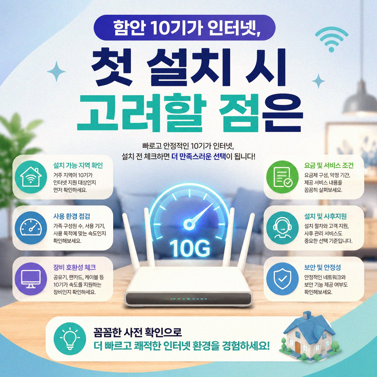 함안 10기가 인터넷 설치, 궁금했던 점 솔직하게 이야기해봅니다