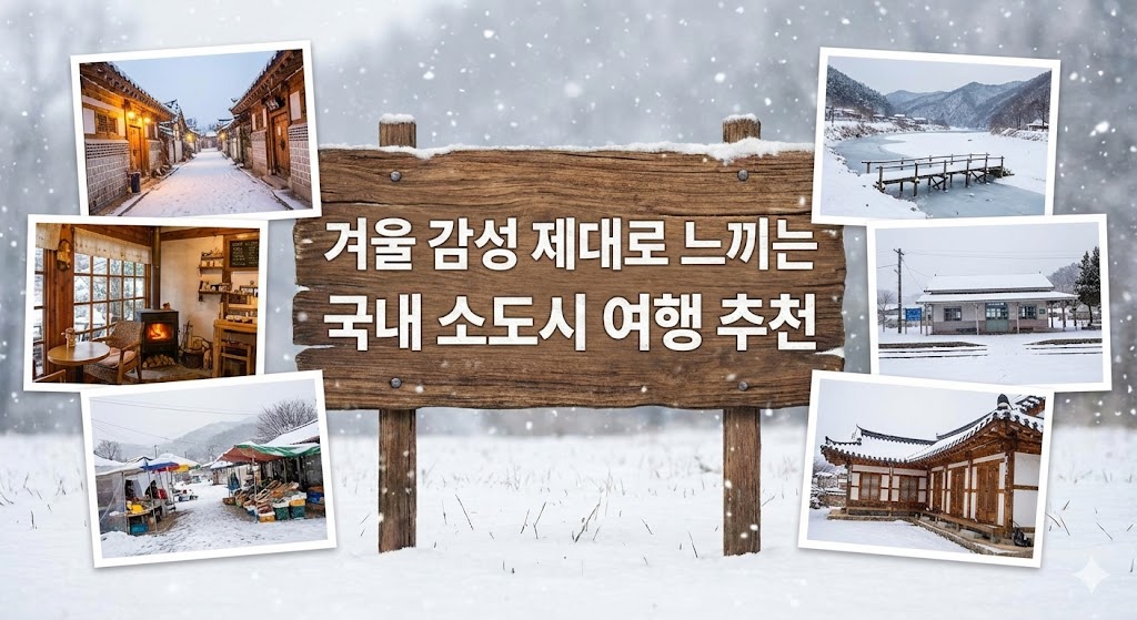 겨울 감성 제대로 느끼는 국내