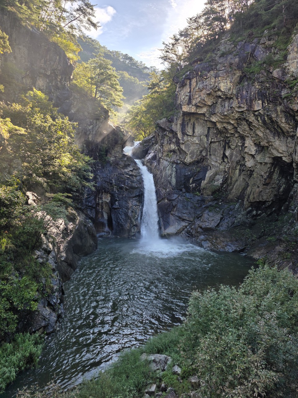 철원 삼부연폭포