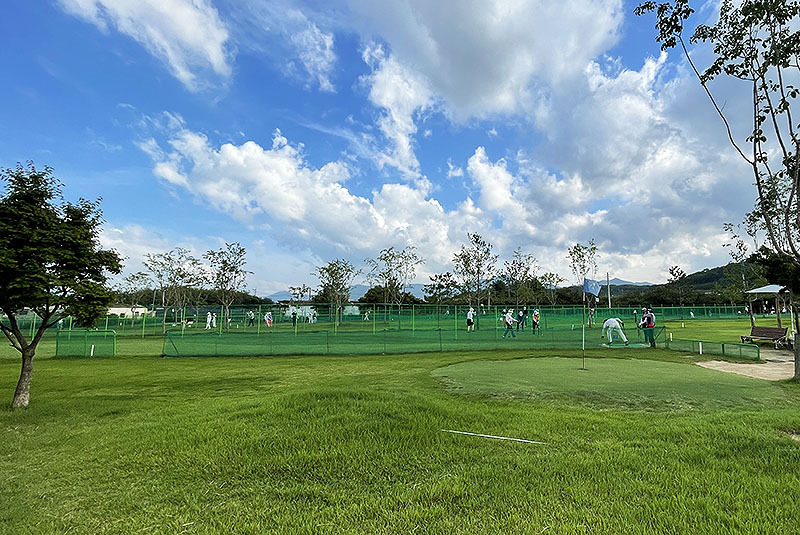 대구 팔현파크골프장. 대구시 수성구 고모동 20-3 (수성패밀리파크 내)