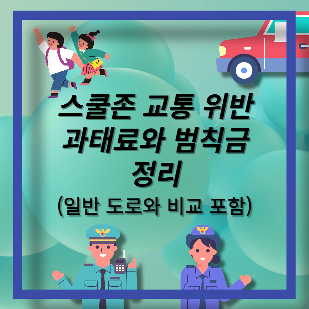 스쿨존 교통위반 (1)