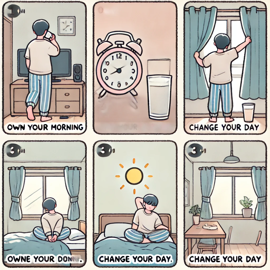 아침을 지배하면 하루가 달라지는 기상 습관 팁