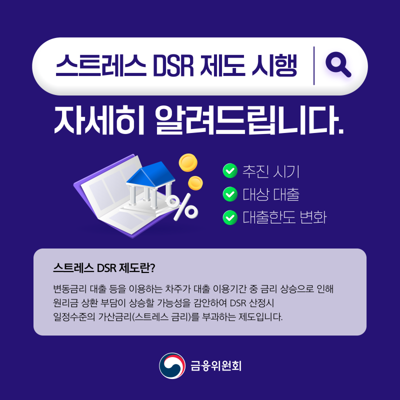 스트레스 DSR 제도 시행