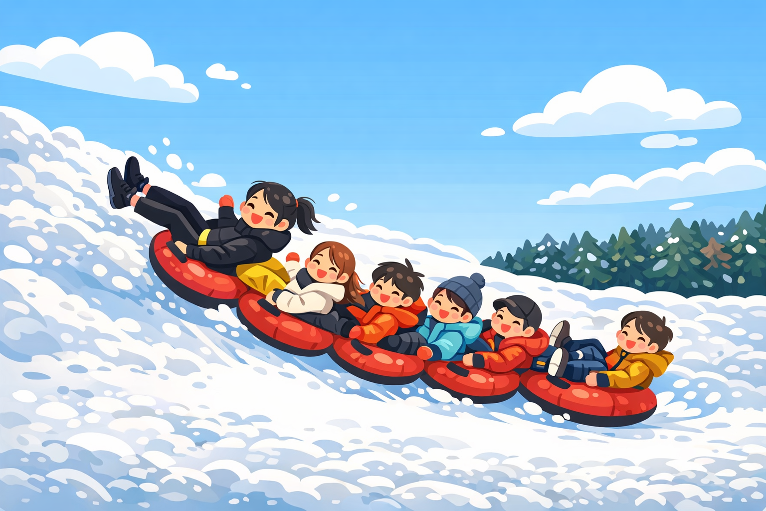 대관령 눈꽃썰매장