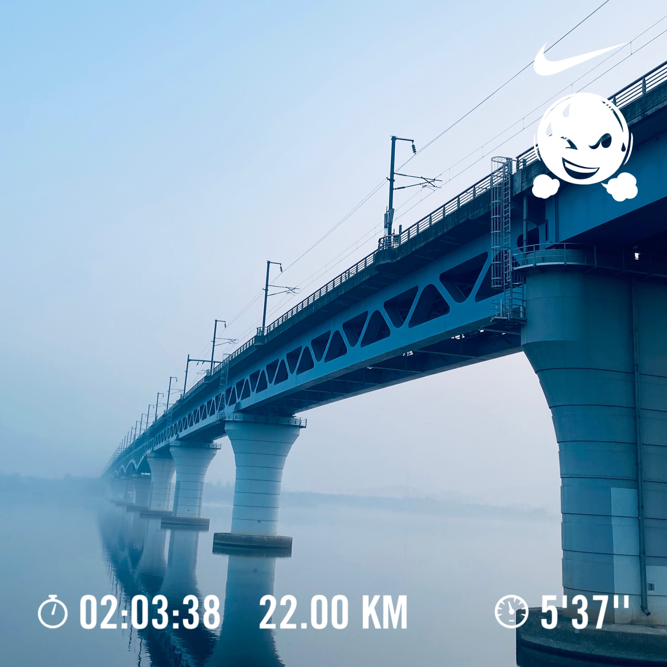 김포 고촌 - 마곡대교 22K LSD 코스