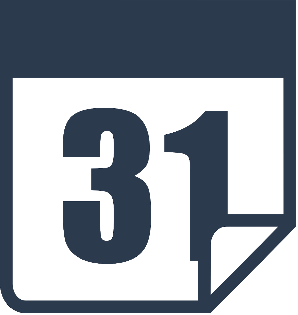 31일