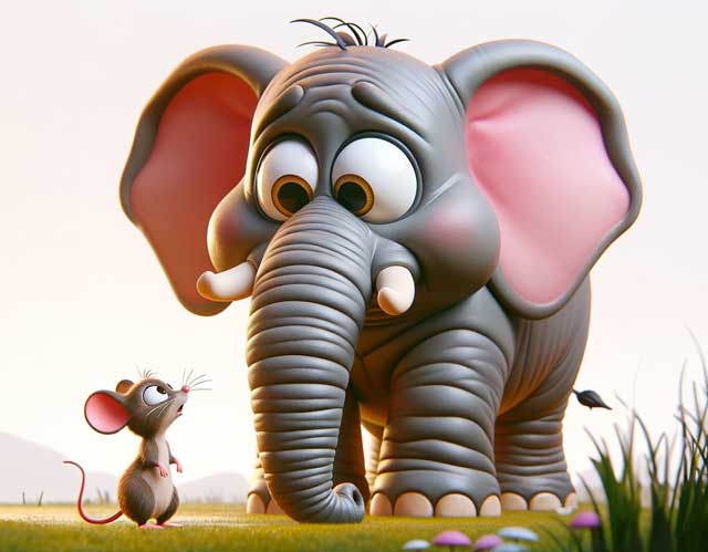코끼리_쥐