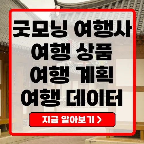 굿모닝 여행사