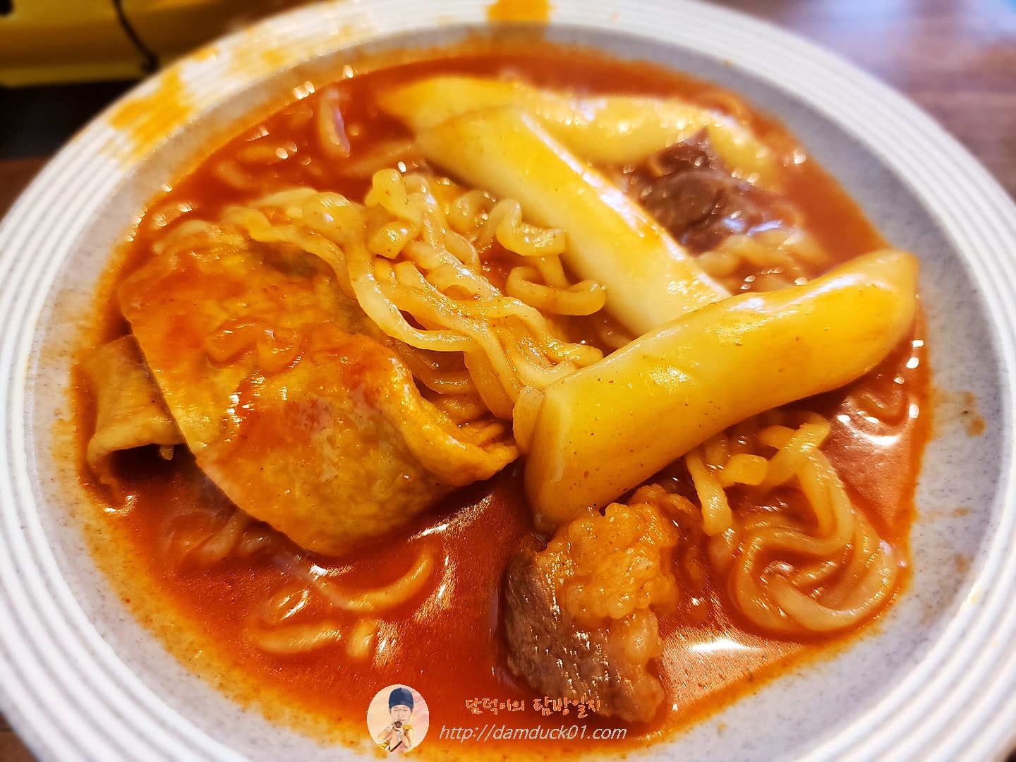 차돌박이 떡볶이