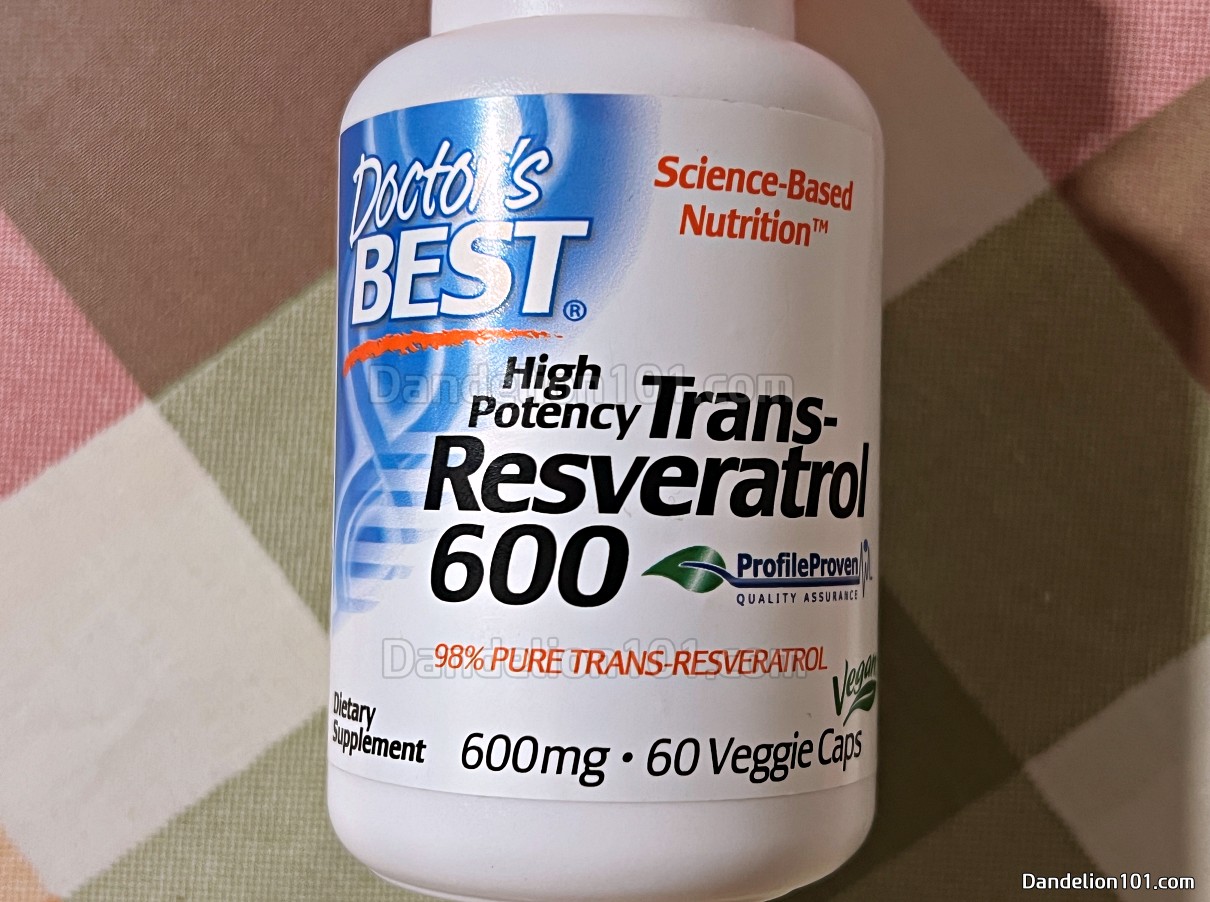 닥터스 베스트 트랜스-레스베라트롤 600 표지