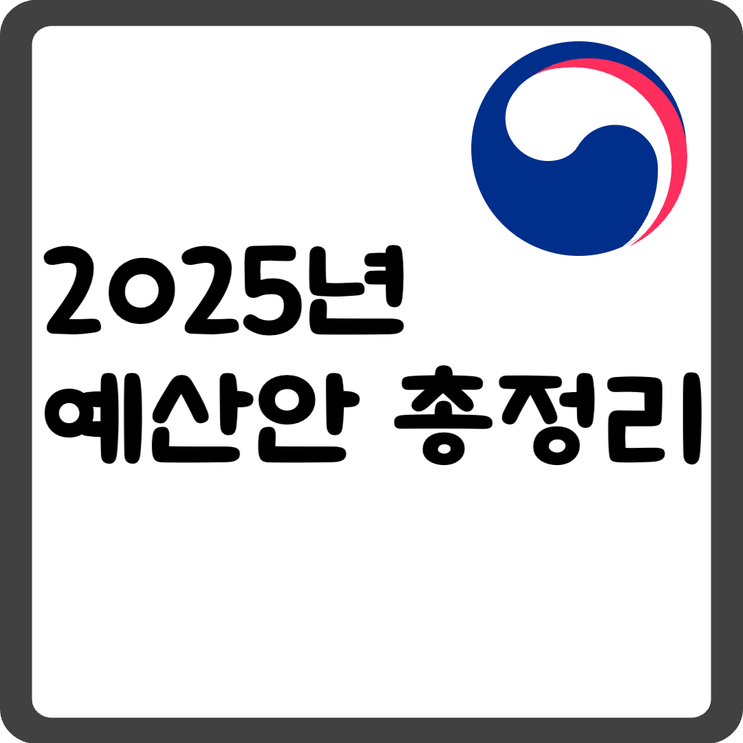 2025년 예산안 총정리