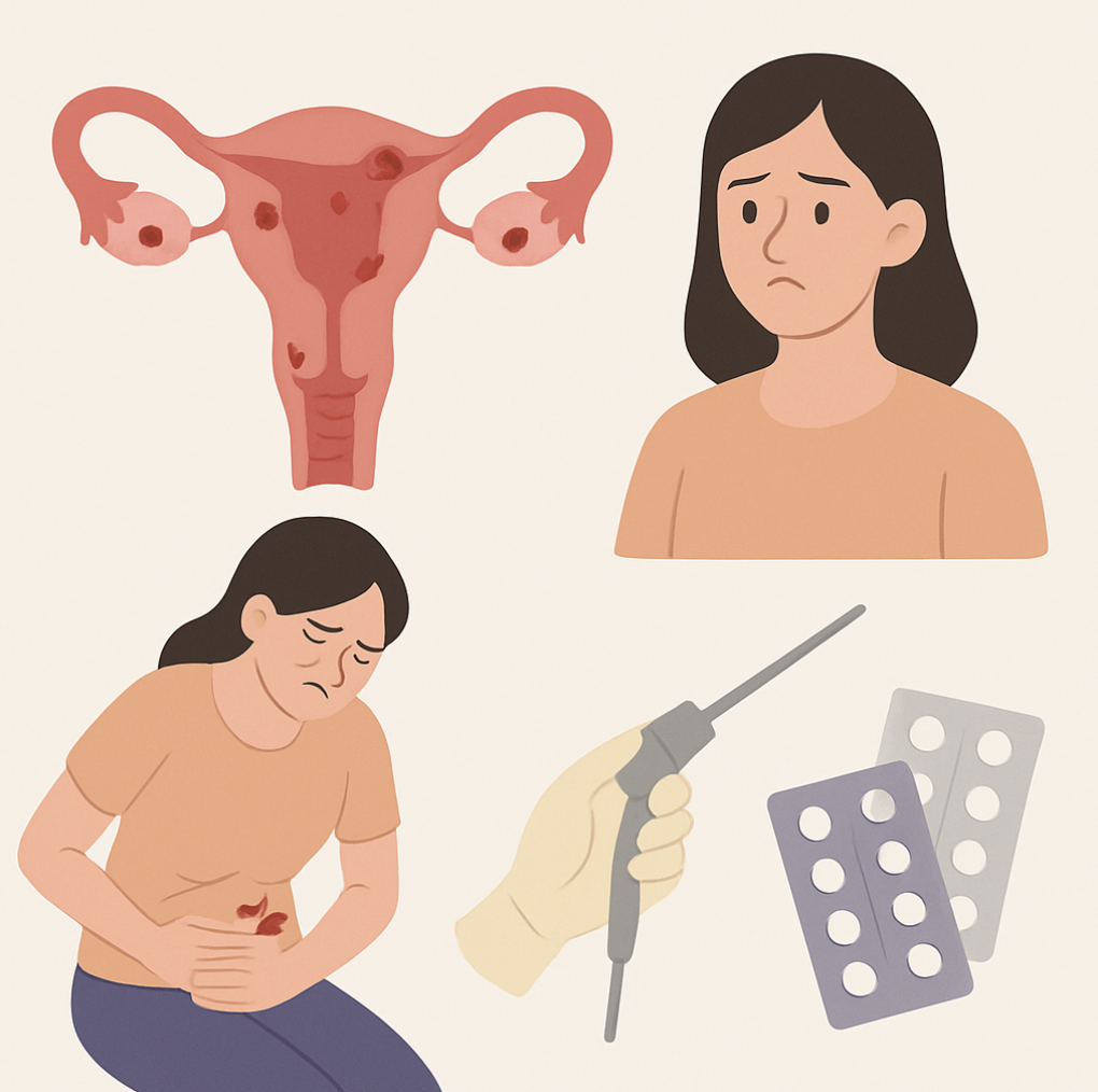 자궁내막증에 대한 이미지