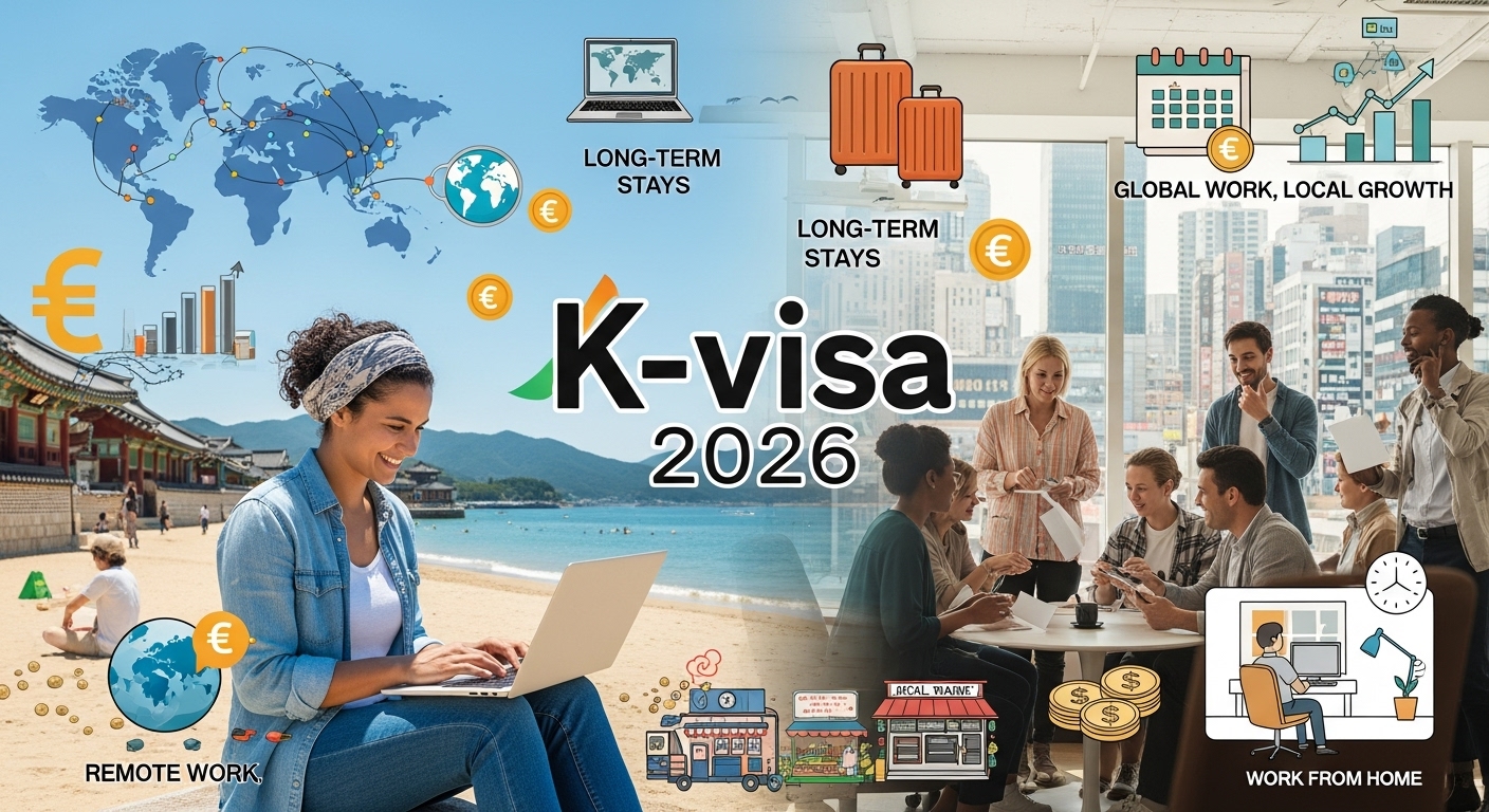 "한 달은 제주, 한 달은 도쿄"… 2026년부터 확 달라지는 K-디지털 노마드 비자 활용법