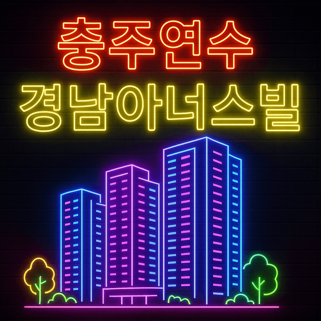 충주연수 경남아너스빌 센터원