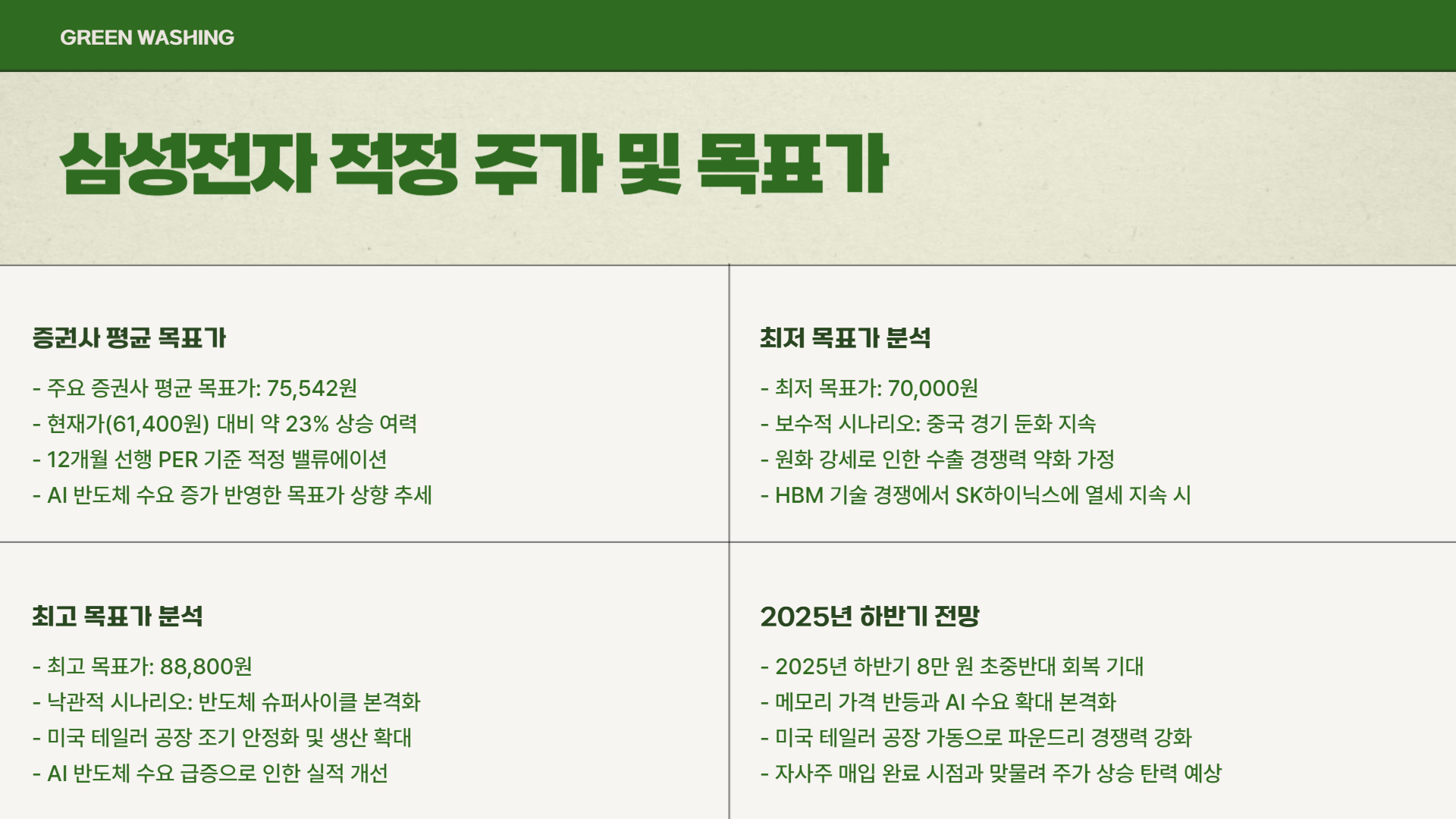 삼성전자 주가 전장 배당금 정보
