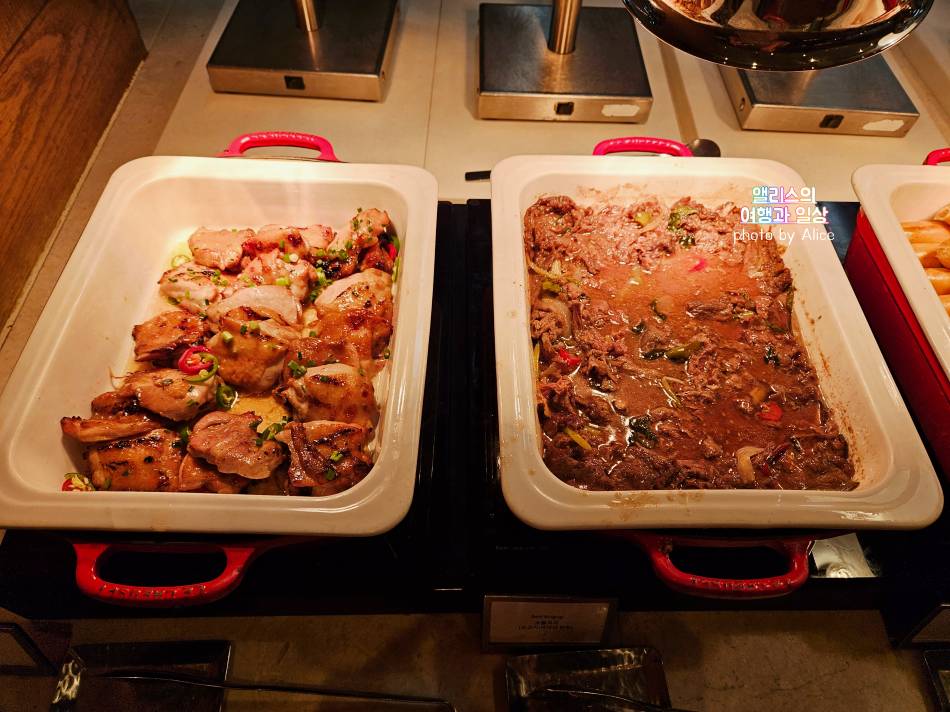 그랜드 인터컨티넨탈 서울 파르나스 호텔 조식 후기 그랜드 키친