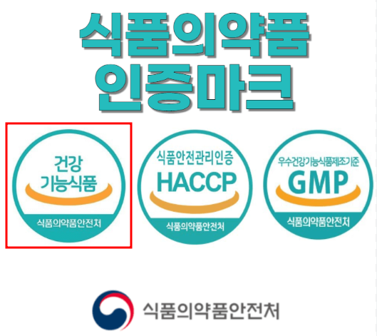 건강기능식품 마크