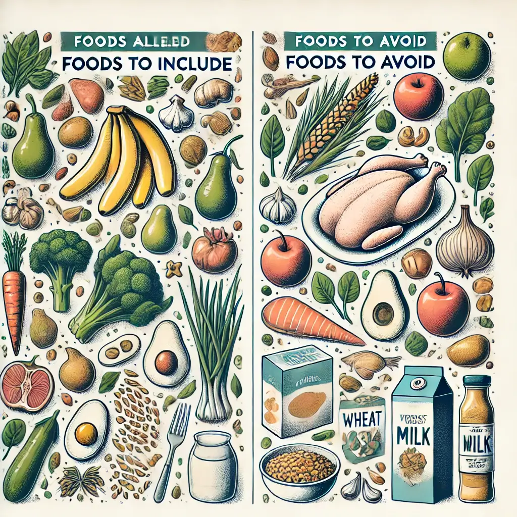 저포드맵 식단에서 포함할 음식 피해야할 음식