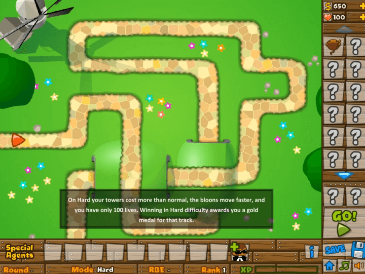 풍선타워디펜스5-플래시게임-시작-화면