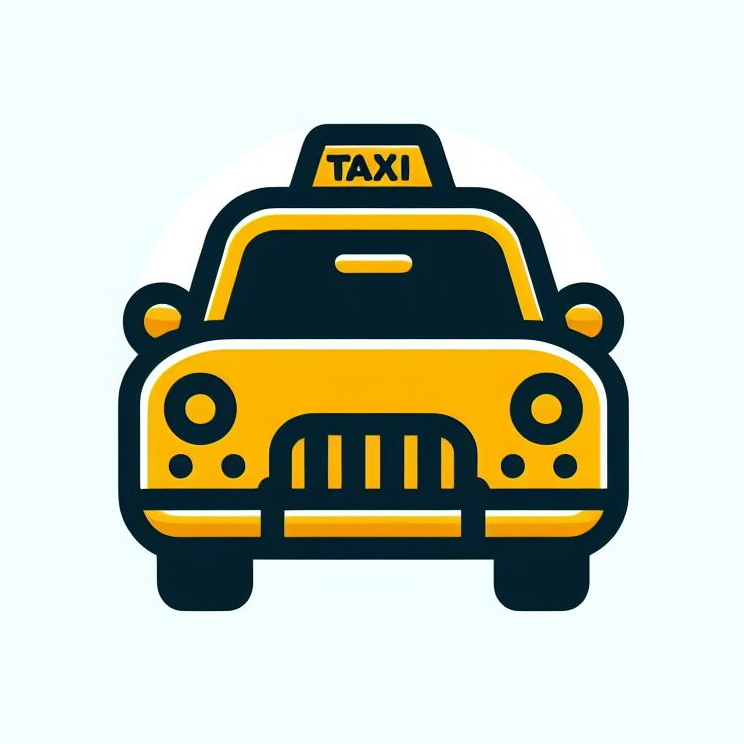 노란색 택시 로고