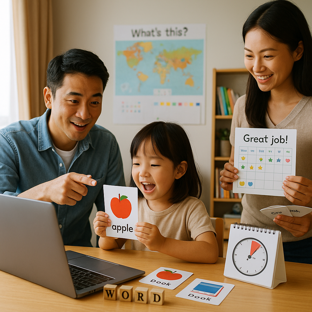 원어민과 효과적인 어린이 영어회화 시작법