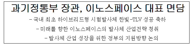 이노스페이스 대표 면담