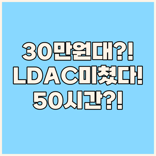 LDAC과 50시간 배터리, 앤커 사..