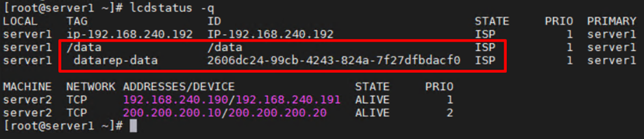 lcdstatus -q