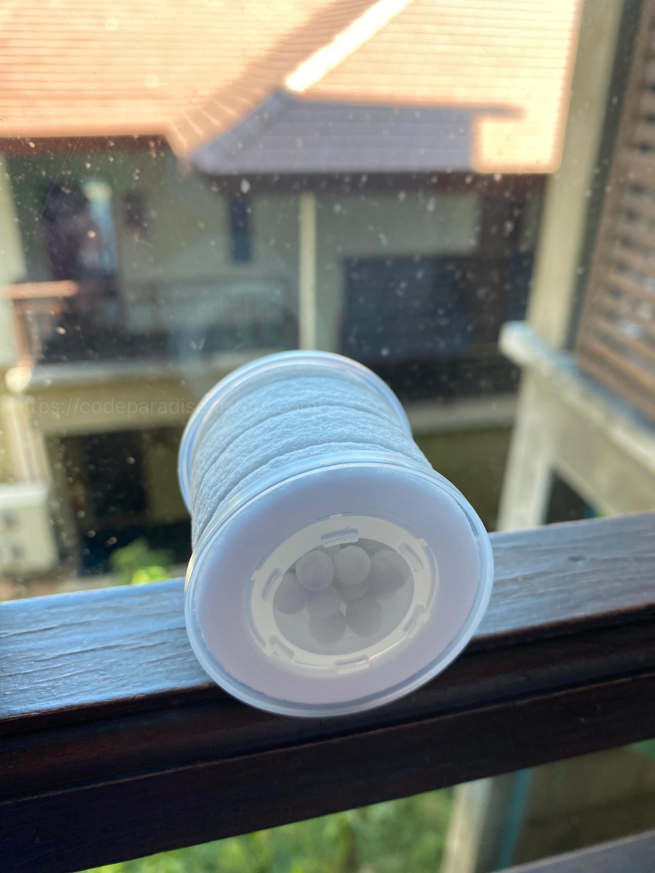 사용전 샤워기 필터 사진