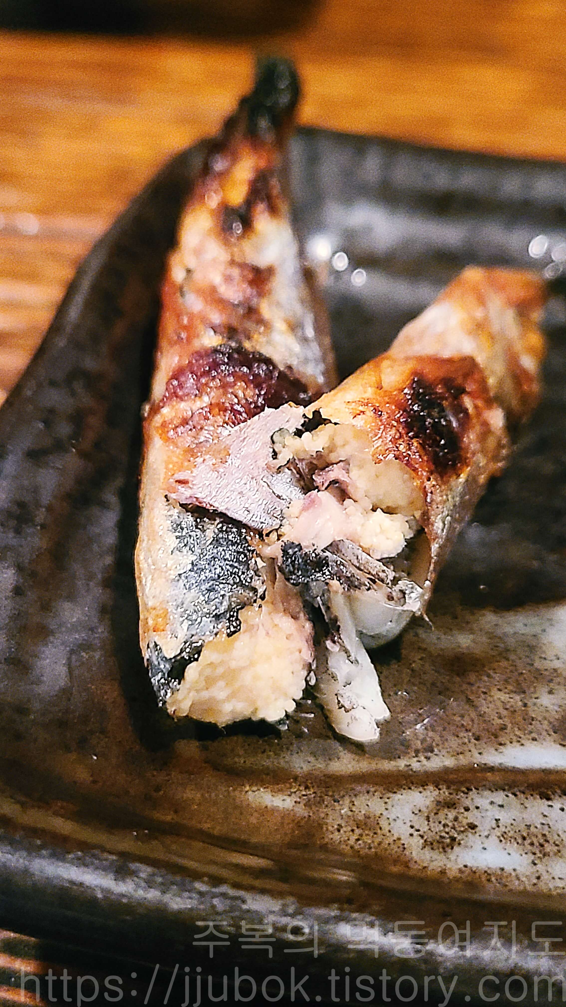 이자카야-토리카와-시샤모구이-맛