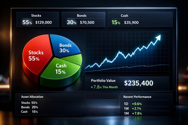 금융 포트폴리오 대시보드