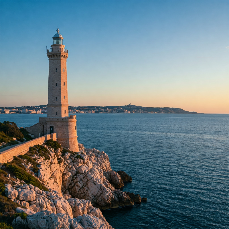 마르세유 섬 등대 (Phare de l'&Icirc;le du Planier), 프랑스