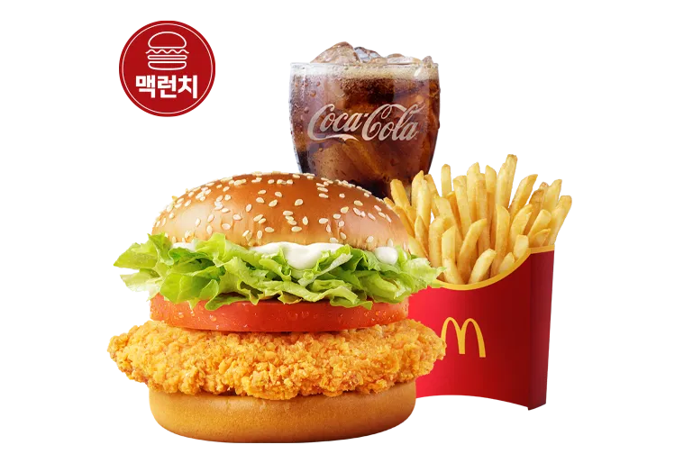 맥스파이시-상하이버거세트