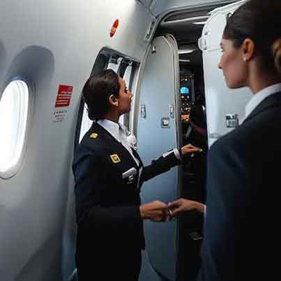 비행기 승무원