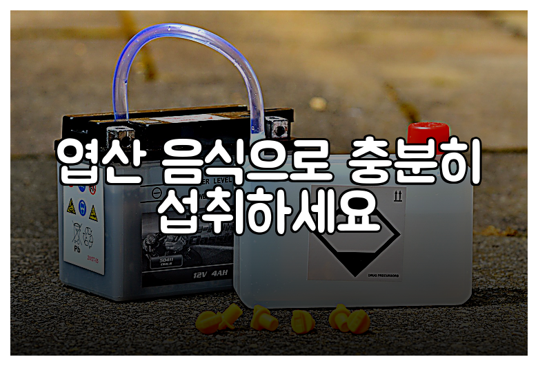 엽산 음식으로 충분히 섭취하세요