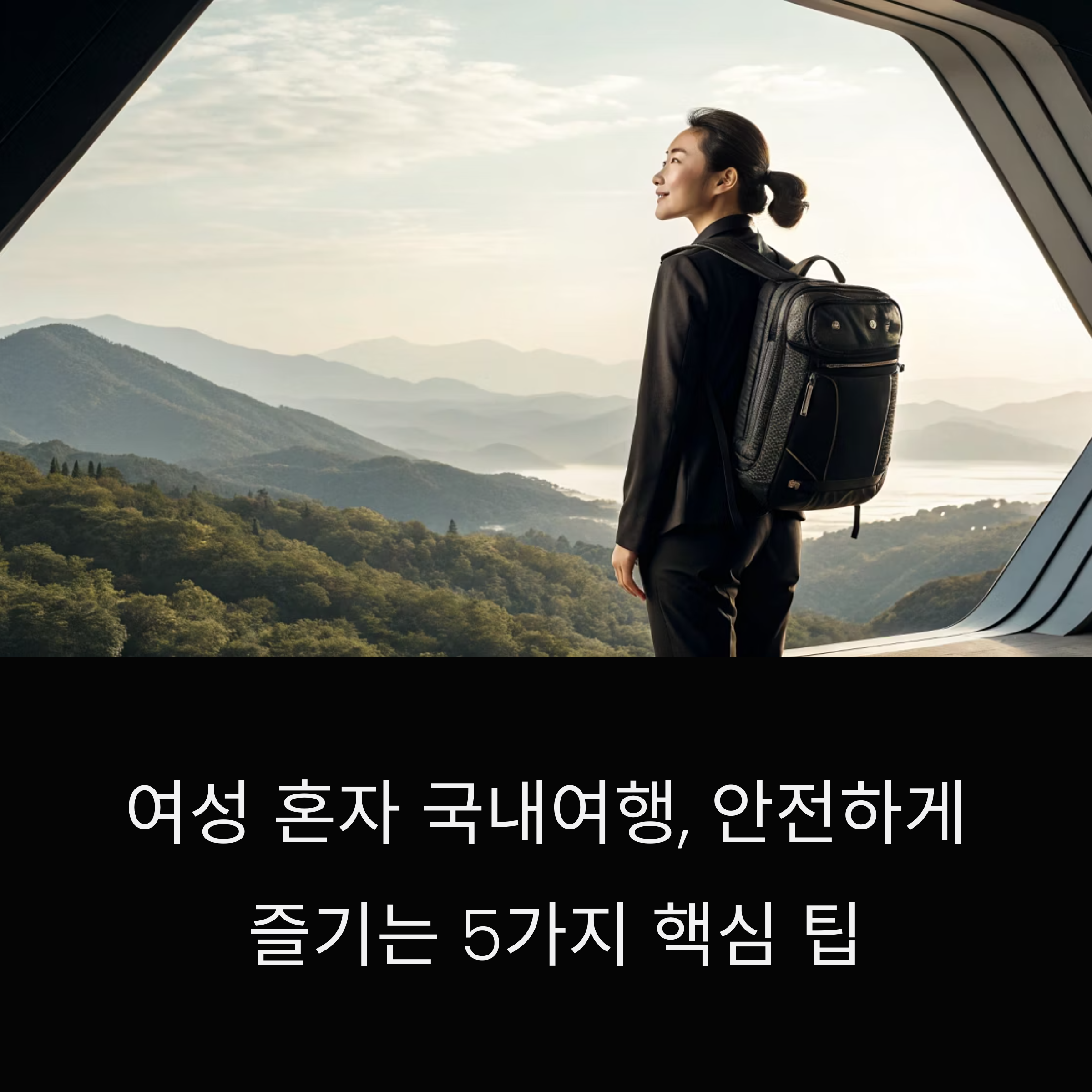 여성 혼자 국내여행, 안전하게 즐기는 5가지 핵심 팁 (2025 최신판)