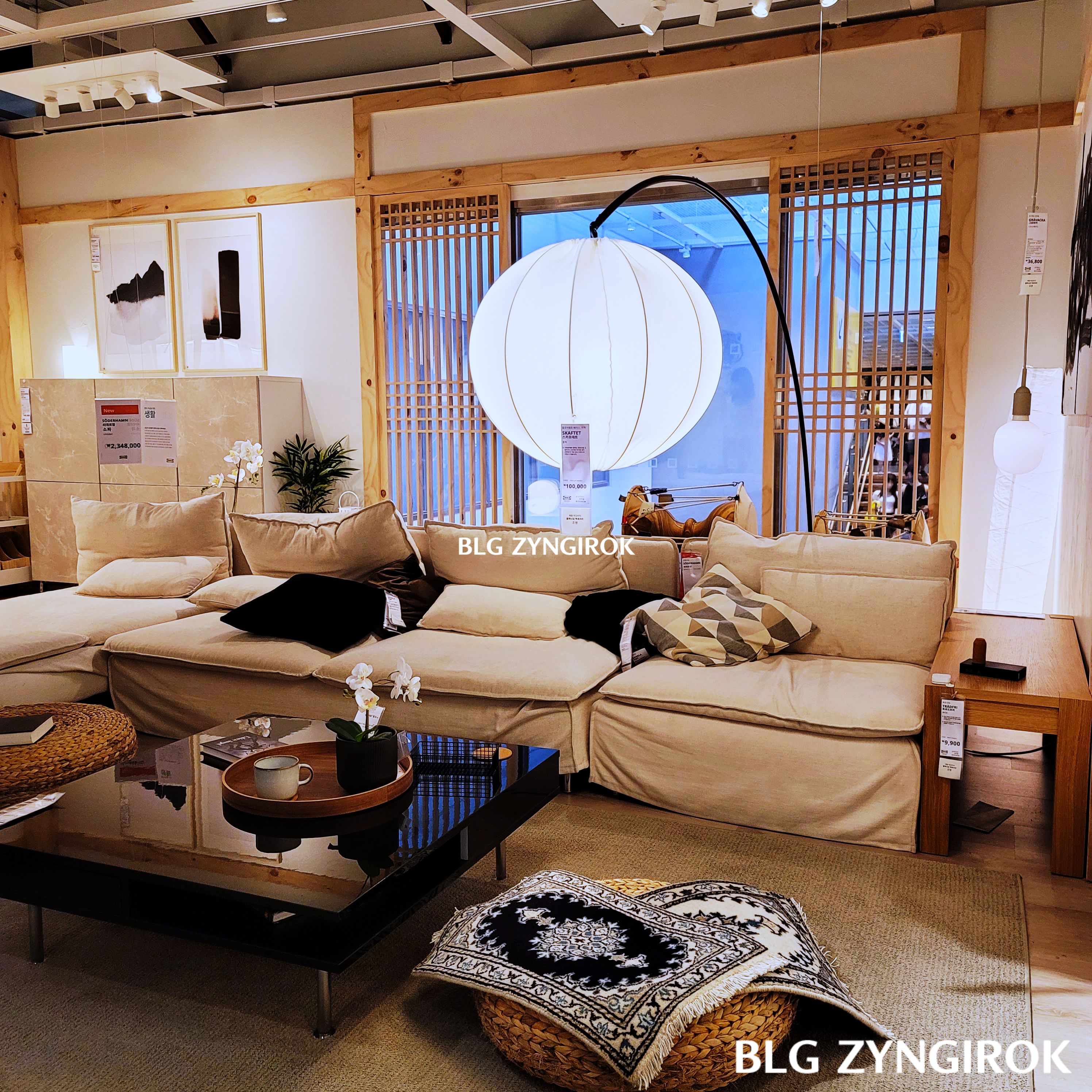 이케아-가구들을-이용해-만든-한옥모습이다.