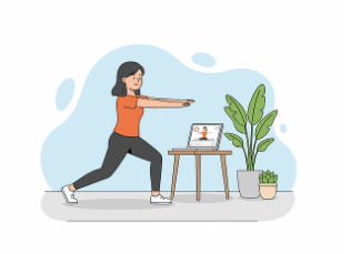 런지 운동 이야기