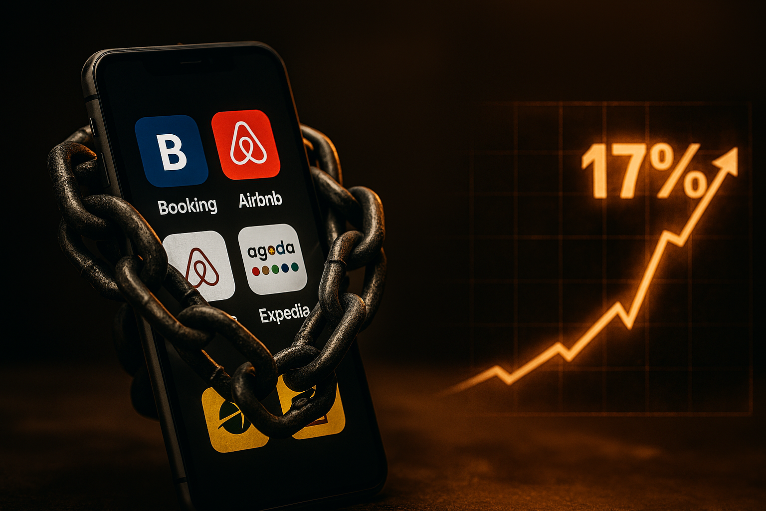 숙박 앱의 과도한 수수료와 광고비는 모텔 업주들의 목을 조이는 '현대판 자리세'가 되었습니다.