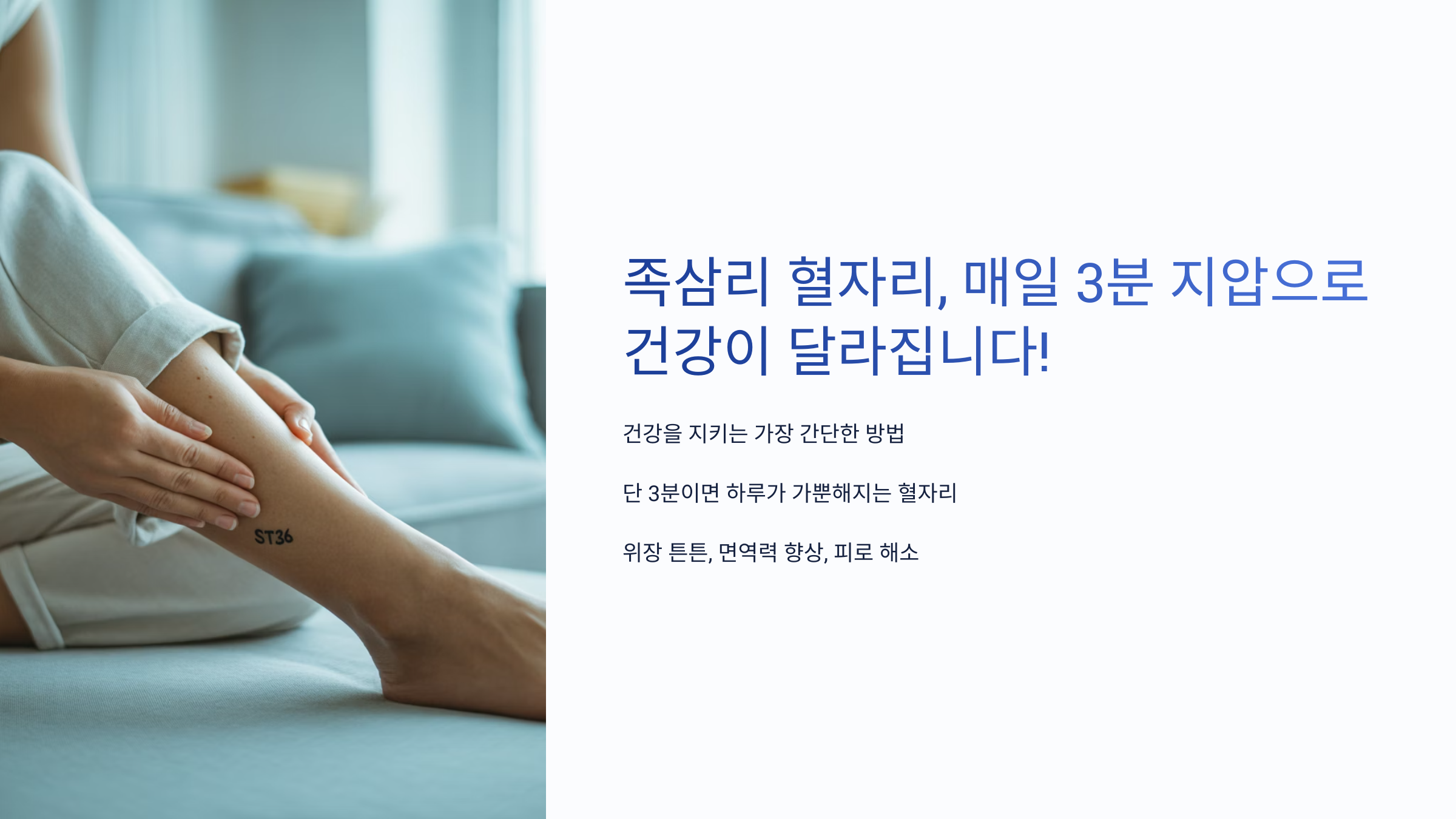 족삼리 혈자리
